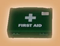 Photo of a first-aid kit as a reminder to discuss your trip with professional medical staff long before your departure. Photo of a first-aid kit as a reminder to discuss your trip with professional medical staff long before your departure.