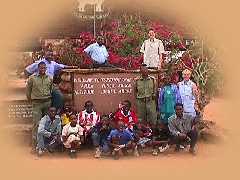 Group shot with the angers before we entered the park.